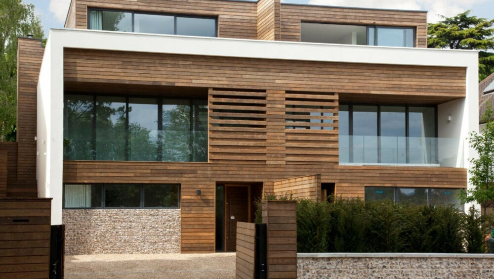 design extérieur d'une maison moderne